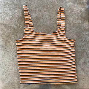 RVCA striped tank- medium